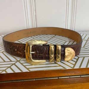 Streets Ahead Leather Belt